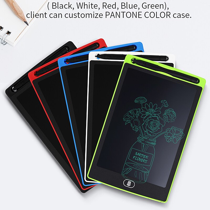 LCD Writing Tablet Drawing Board 8.5 inch For Draw Note Memo Paperless Digital Tablet Rewritten Handwriting Pad