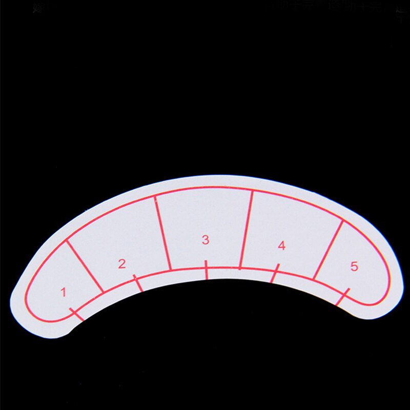 Makeup Five Point Grafting Training Pads For Beginner Practice Tools Under Eye Eyelash Extension Sticker Positioning Patch