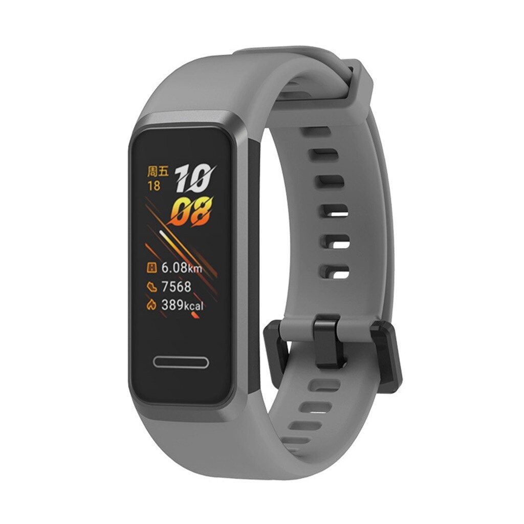 Cinturino da polso Per Huawei 4 Astuto Della Vigilanza di Sport Morbido Cinturino In Silicone di Ricambio Smart wristband Accessori di Ricambio Fascia Da Polso: N