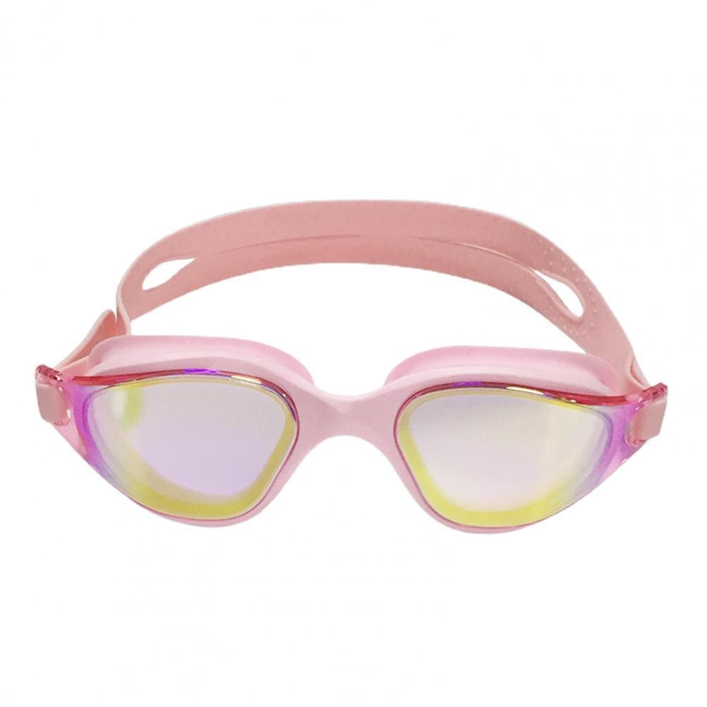 Beginners Swimming Glasses Adjustable Waterproof PC Leak-Proof Swimming Goggles Unisex Swimming Polarized Anti-UV Goggles: E