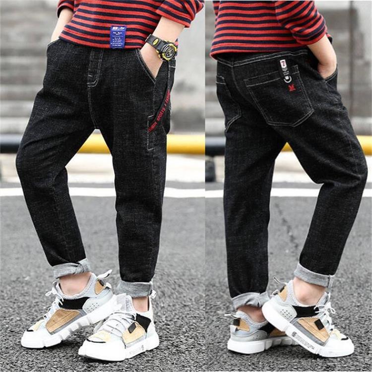 Lente Winter Kids Broek Meisjes Jongen Jeans Dikke Kinderen Jeans voor Jongens Kids Baby Jeans Denim Broek Peuter Tiener Jongens kleding
