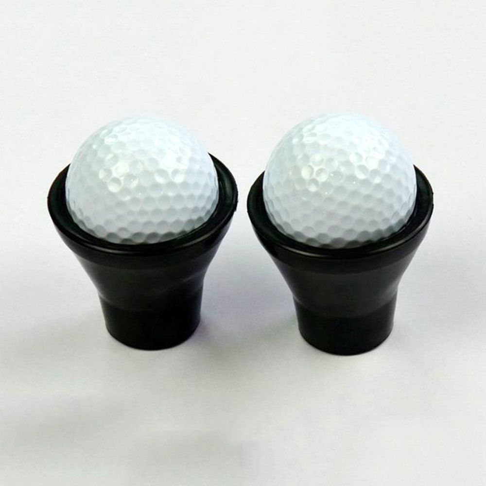 Rubber Golf Ball Retriever Golf Training Aids Pick Up Tools Ball Putter Grip Retriever Device Pickup Suction Cup Tools