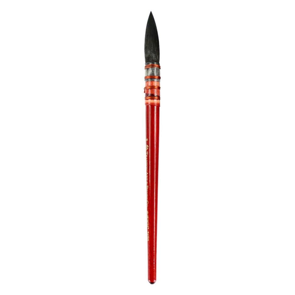 Écureuil fourrure cheveux aquarelle pinceau ancienne rime peinture pinceau Art approvisionnement: 8