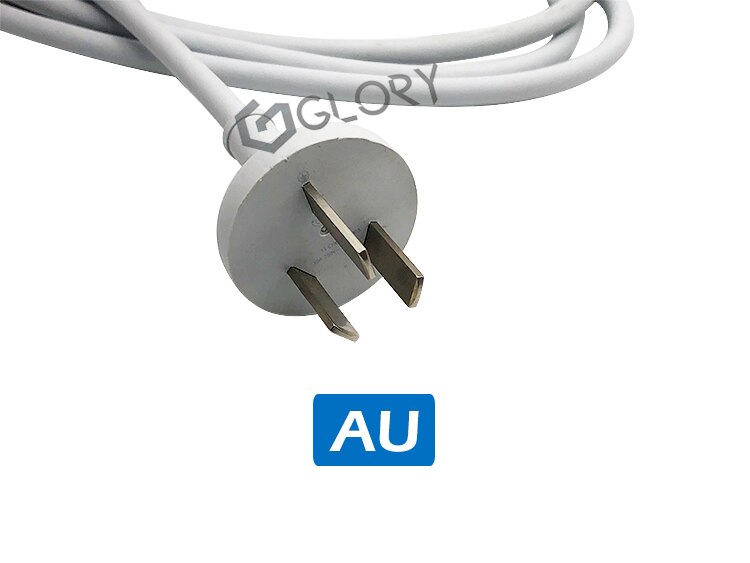 EU Plug Power cord cable For iMac 21.5" A1311 A1418 27" A1407 A1316 A1312 A1419 Charger Adapter Cable: AU Plug