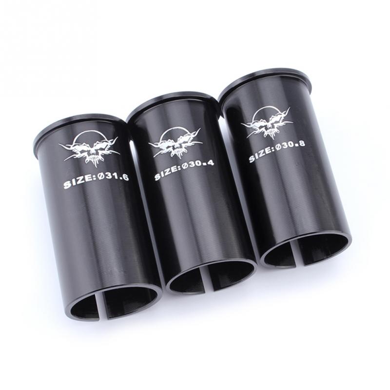 1Pc aluminium Fiets Zadelpen Shim Tube Mouwen Adapter 27.2mm naar 30.4mm/30.8mm/ 31.6mm