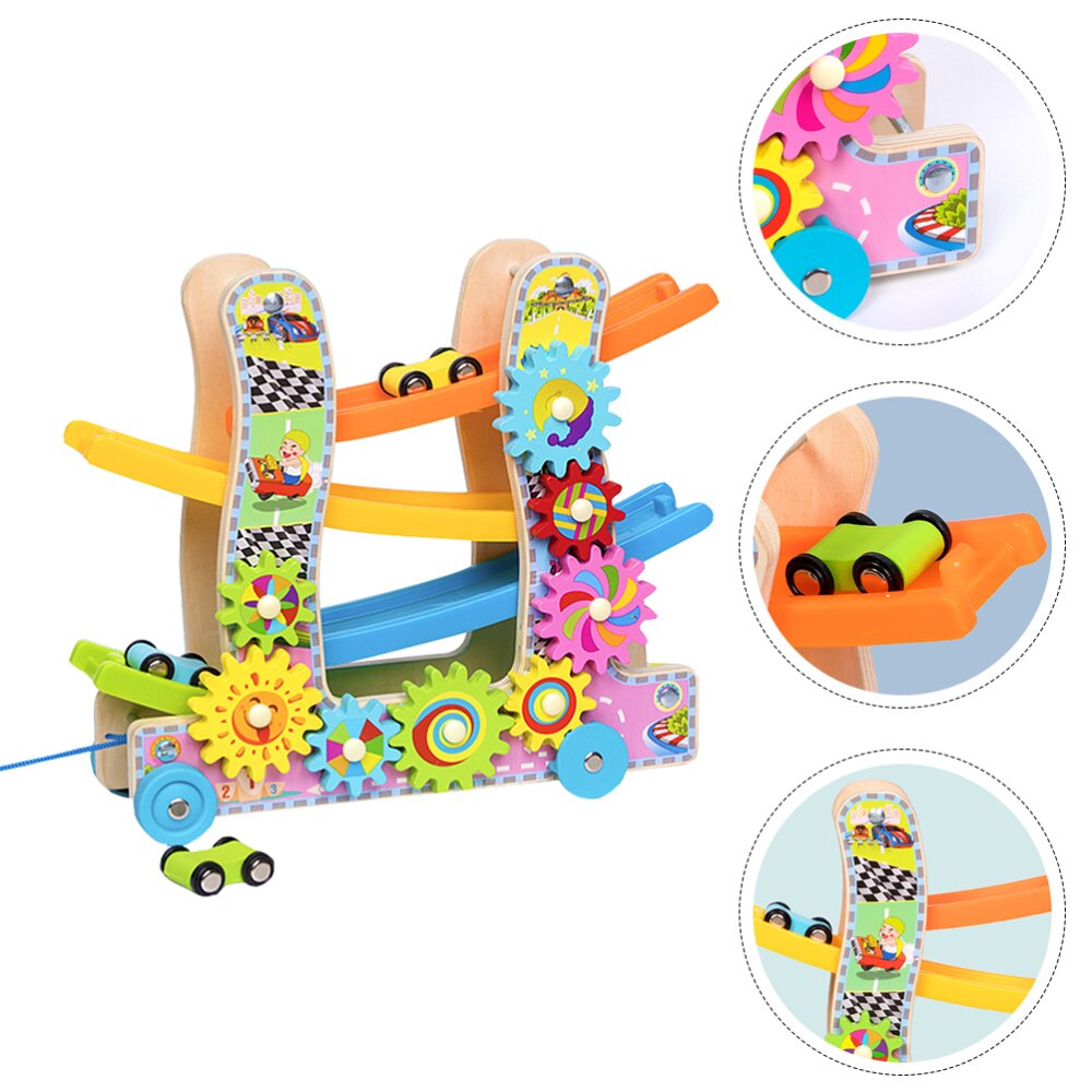 1 Set Adorable Durable Practical Car Gliding Ladder Kids Early Education