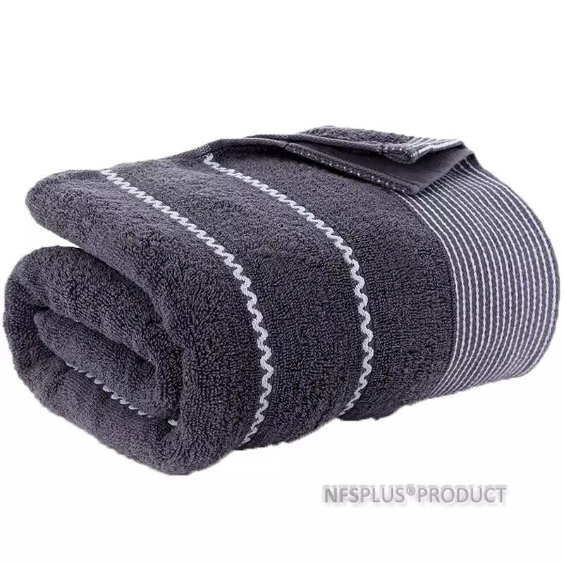 100%  bomulls håndkle sett bad geometrisk mønster badehåndkle for voksne ansikt håndklær frotté vaskeklut reise sport håndkle