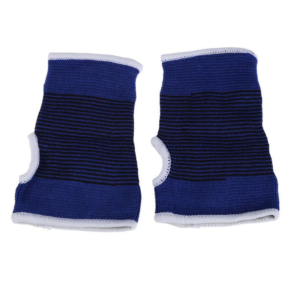 1 Paar Elastische Knie Blauwe Kniebeschermers Knie Brace Been Artritis Injury Gym Mouwen Elastische Bandage Enkel Brace Ondersteuning: Palm Wrist Hand