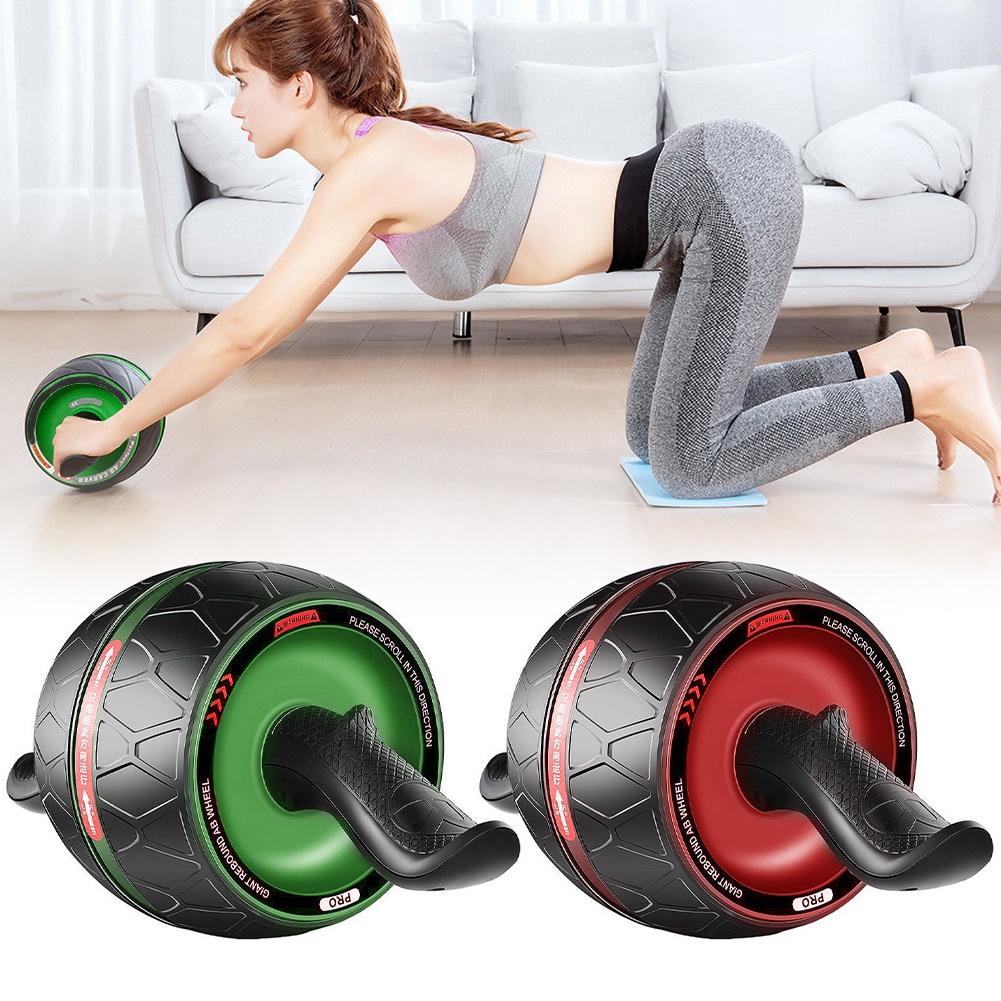 Multifunction Arms Back Belly Core Trainer Workout Abdominal Roller Wheel Mute Roller Body Shape Training Fitness Equipment