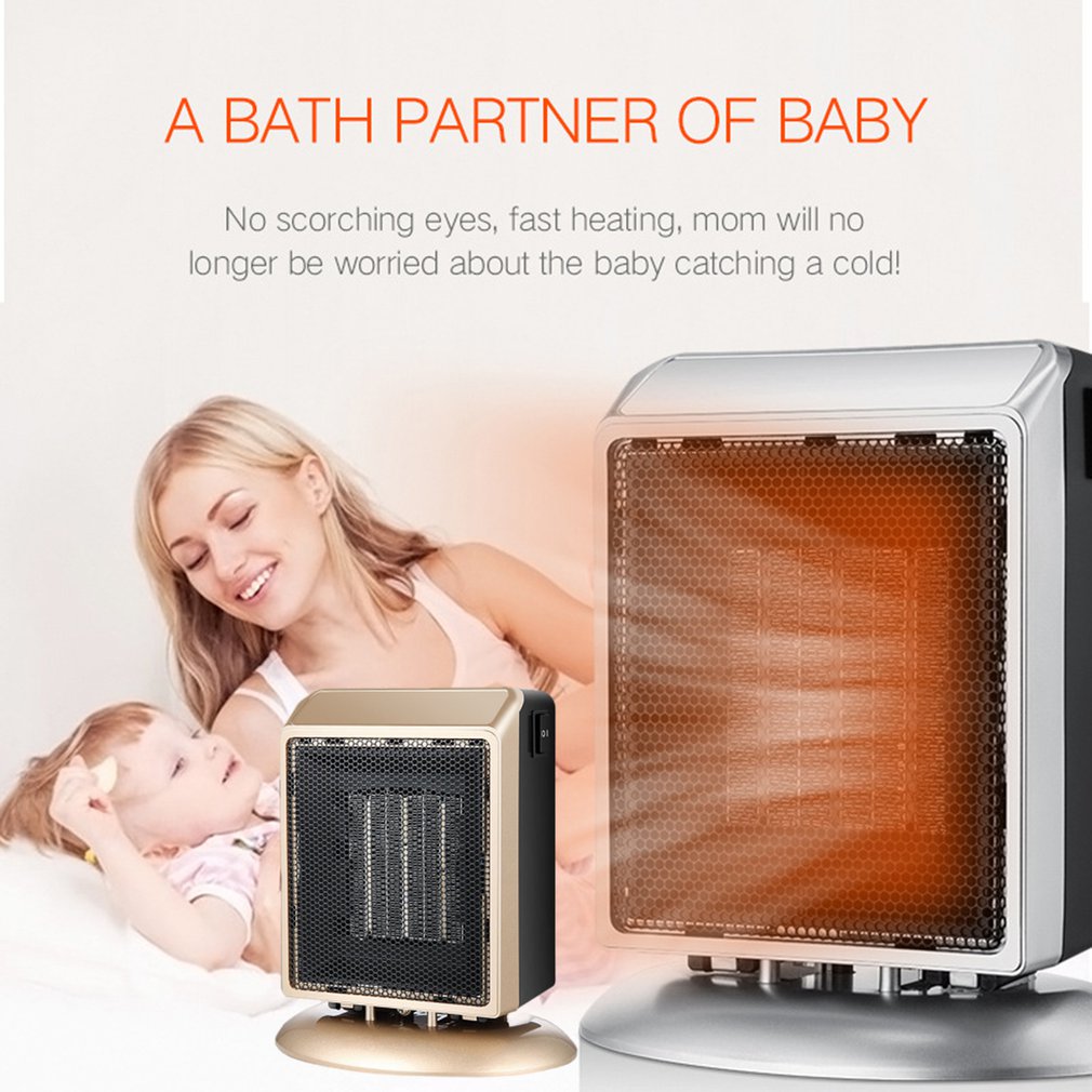 Mini Heaters Small Desktop Square Heaters Speed Warm Fan Home Heater Mini Space Heater Electric Heater Home Office