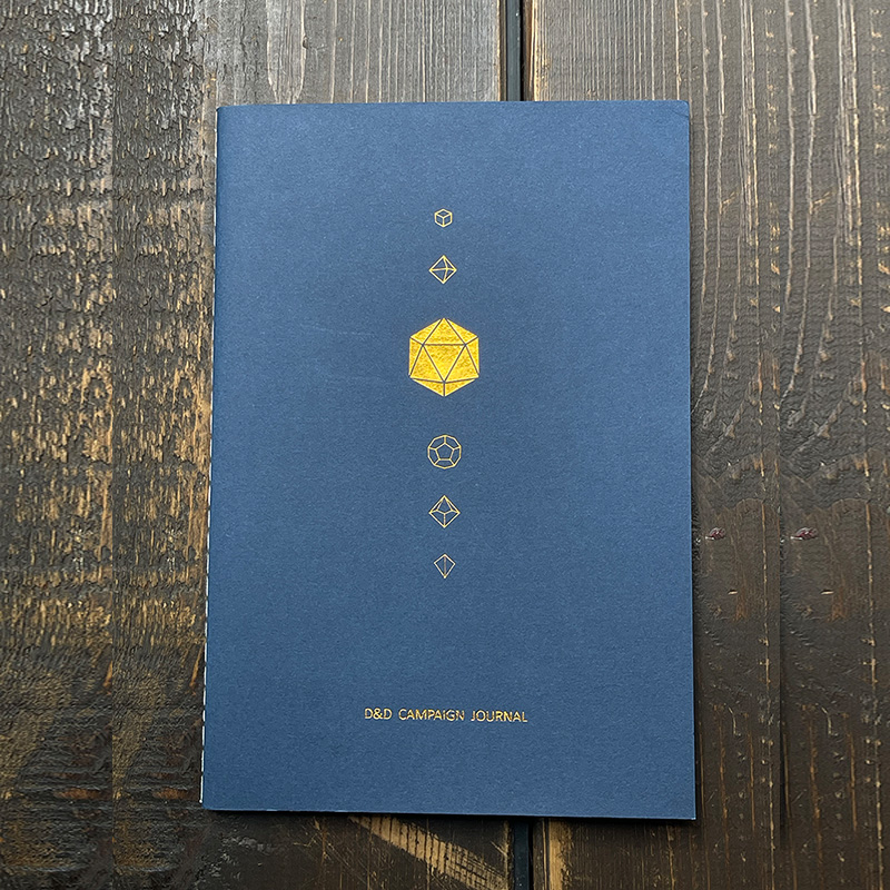 DnD 5e Notebook Journal|Character Sheets|Cheat Sheets|NPC Tracker|Maps...All-In-One|Craft paper cover|8 colors to choose from: Rose Red