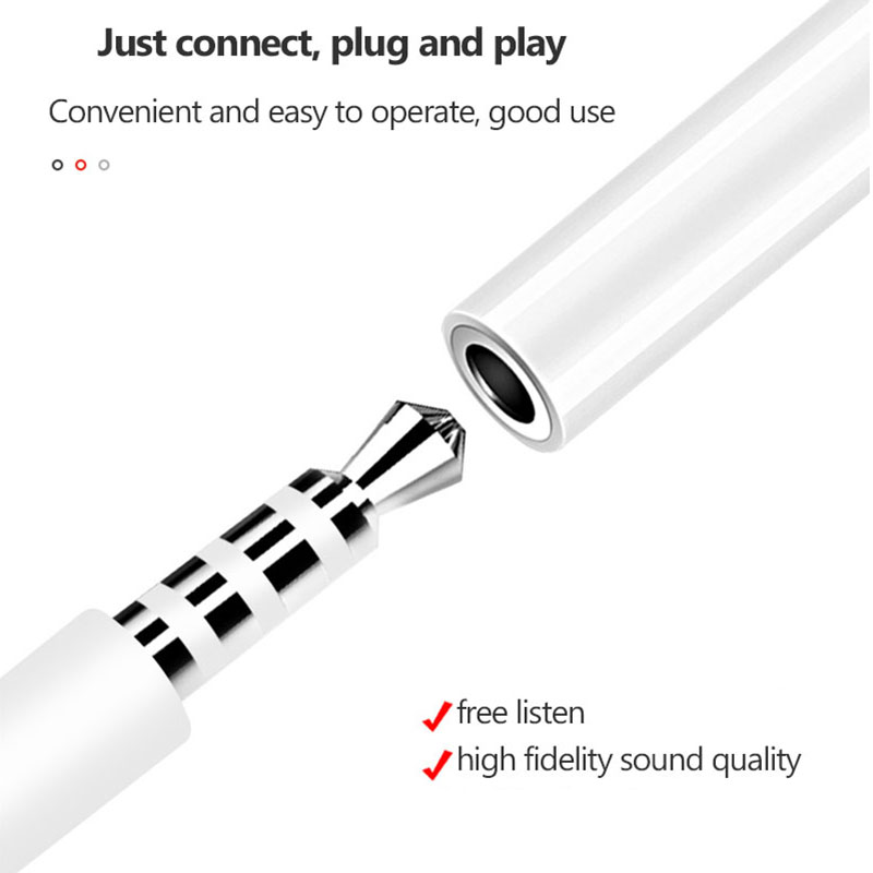 Lightning Headphone Adapter Lightning Jack Adapter Connector for IPhone14 13 12 11 Pro Max Mini XS XR X 8 7 To 3.5mm Jack