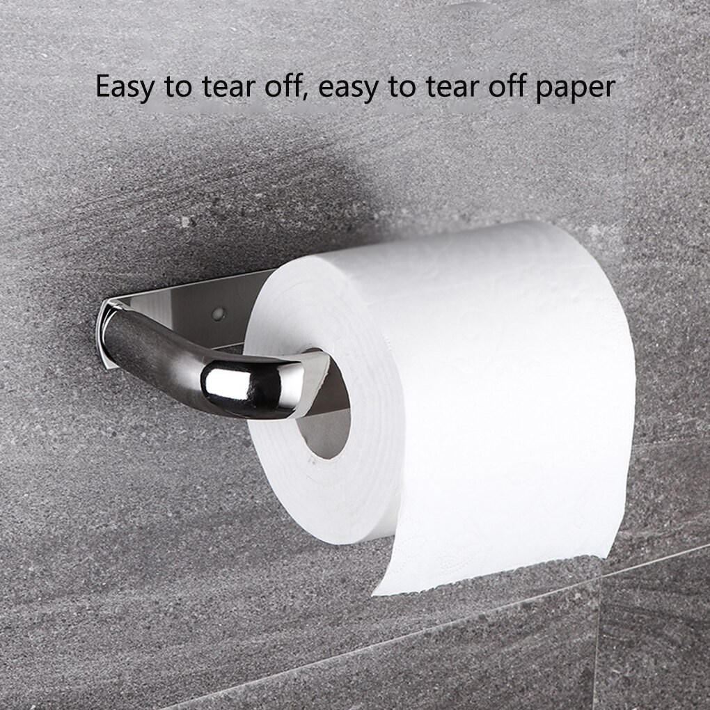 Keuken Wc Houder Rvs Corrosiebestendig Zelfklevende Washroom Mount Slijtvaste Toilet Stand Beugel