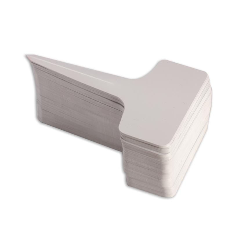 100Pcs Nursery Premium Label Plastic Plant Type T Label Garden Plant Pot Planter Vegetable Label Tag