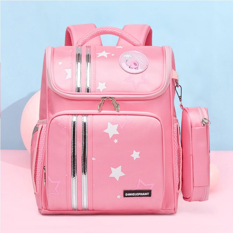 Primary 1-3 Grade School Bag for Girls Children Orthopedic Backpack Kids Cartoon Waterproof Book Bag Mochila Infantil Escolares