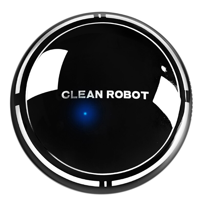 Robot Automatic USB Smart Robotic Vacuum Floor Cleaner ing Suction for Pet Hair Low-Pile Carpets&Floor: Black