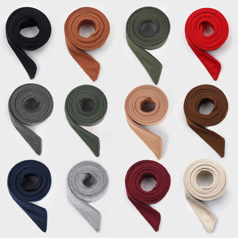 Abrigo con cinturón para señoras decorativas, cinturón ancho con doble cara para mujer, cinturones para abrigo, accesorios anudados para vestido de invierno,