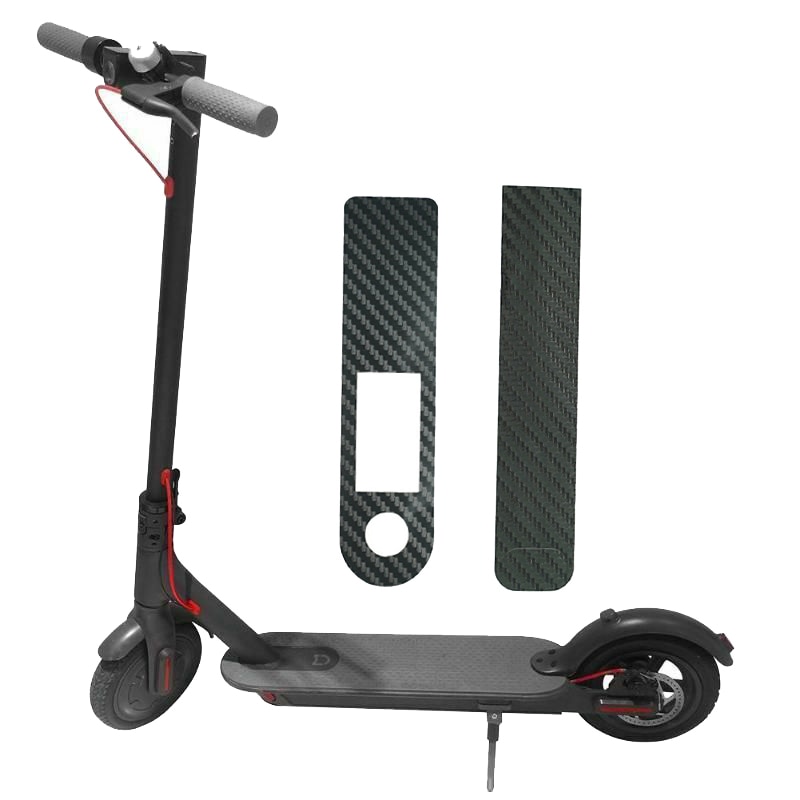 Electric Scooter Panel Carbon Fiber Waterproof Anti-Slip Protective Film Accelerator Sticker for Xiaomi Mijia M365 Pro