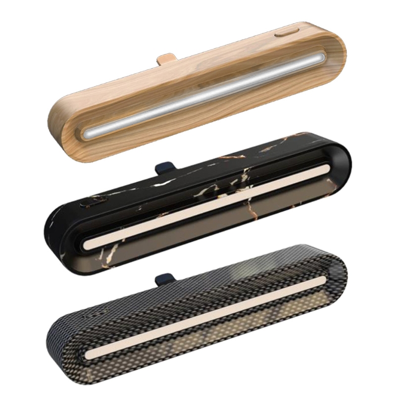 Auto-lufterfrischer mit led-ambientebeleuchtung, duftclip, aromatherapie-lampe , 7-- farben-farbverlauf