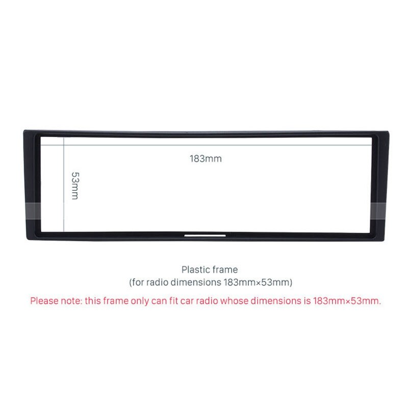 Auto Radio Fascia Facia Surround Adapter Stereo Panel Plaat Voor Renault Megane & Clio