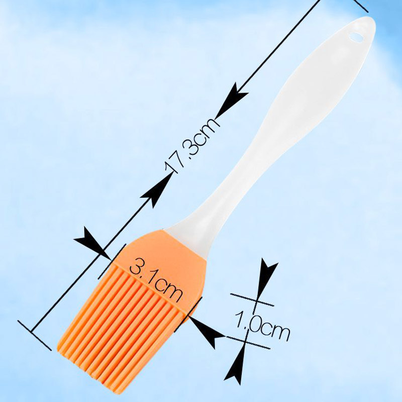 5 pièces/lot Silicone BBQ badigeonner brosse Barbecue brosses haute température Barbecue brosse outils pâtisserie huile brosses pour gâteau GCF022