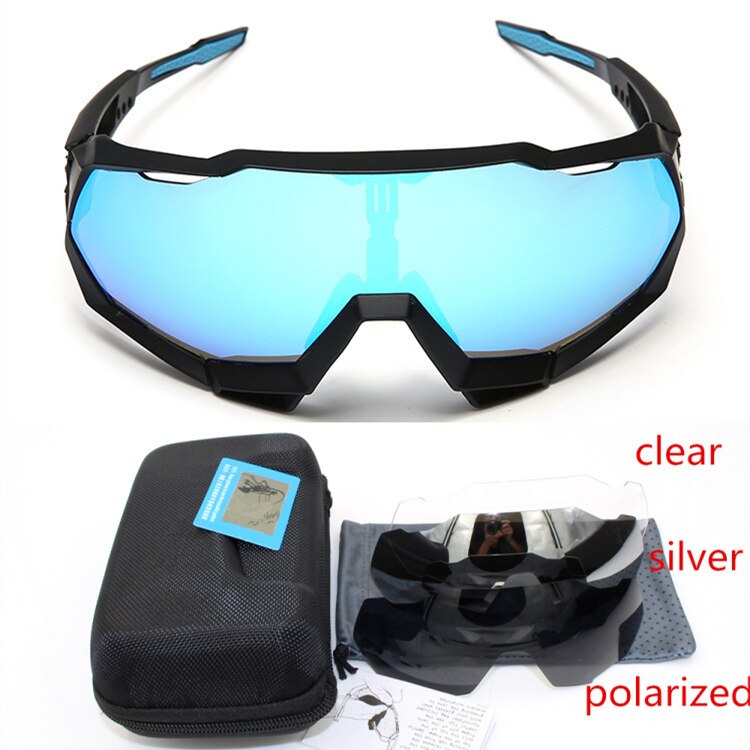 S2 Gepolariseerde Fietsen Zonnebril Mountainbike Bril Sportbrillen Mtb Fiets Bril Mannen Gafas Ciclismo Peter Uv400 Snelheid: 2