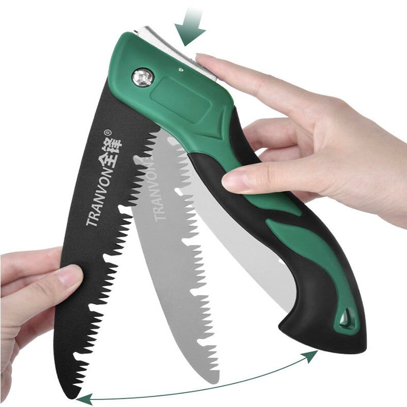 Universele Folding Saw 3 Size Blade Handzaag Houtbewerking/Huishoudelijke Snijgereedschap SK5 Staal Handvat Inklapbare Sharp Hand Saw