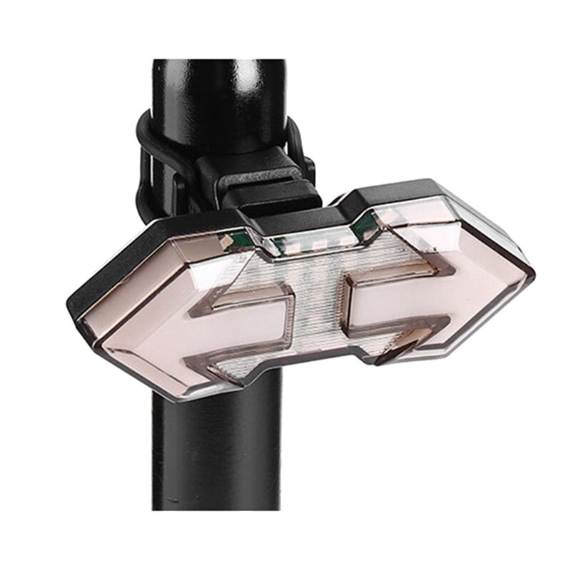 Fiets Afstandsbediening Steering Achterlicht Usb Oplaadbare Mountainbike Waarschuwing Achterlicht