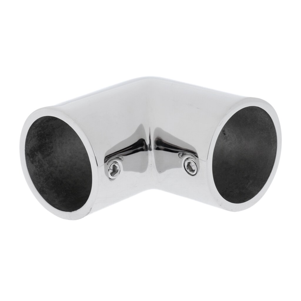 Stainless Steel Boat Hand Rail Fittings 90 Degree Elbow Accessories