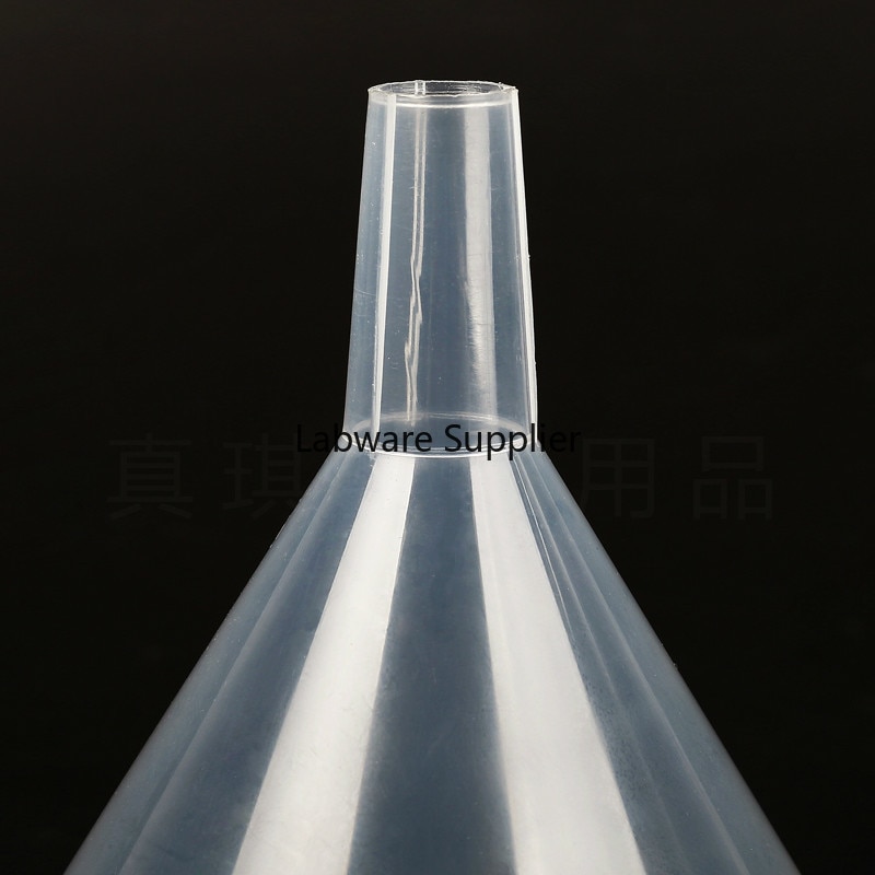Pack 10 All sizes lab Plastic funnel Chemical experiment hopper Autoclave Trigonometric funnel