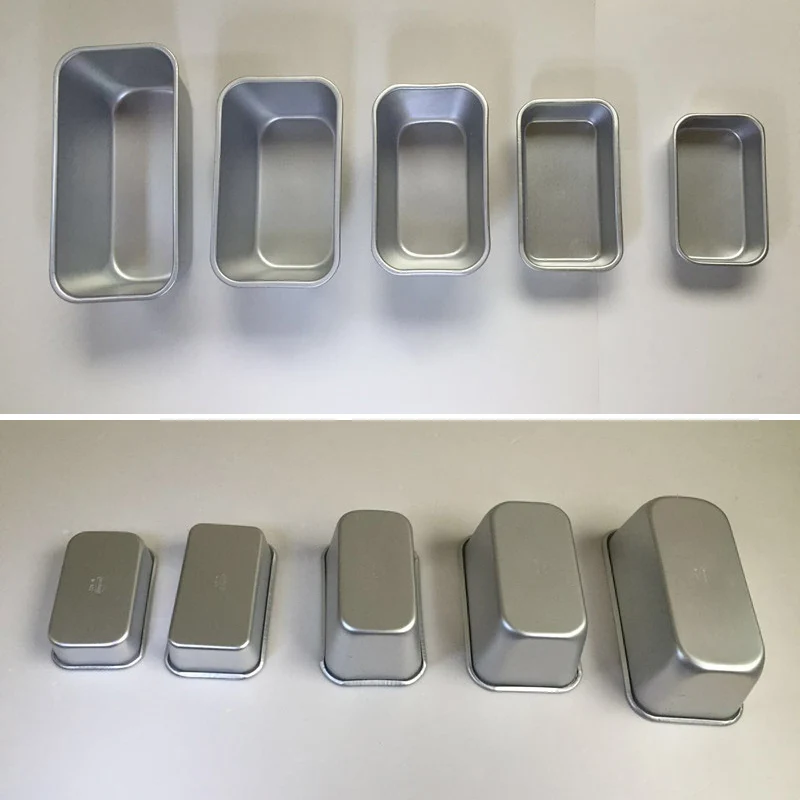 Aluminium Bakvormen Brood Pan DIY Oven Brood Bakvorm Non Stick Ovenschaal Toast Dozen Rechthoek Kaas Cakevorm Koken Gereedschap