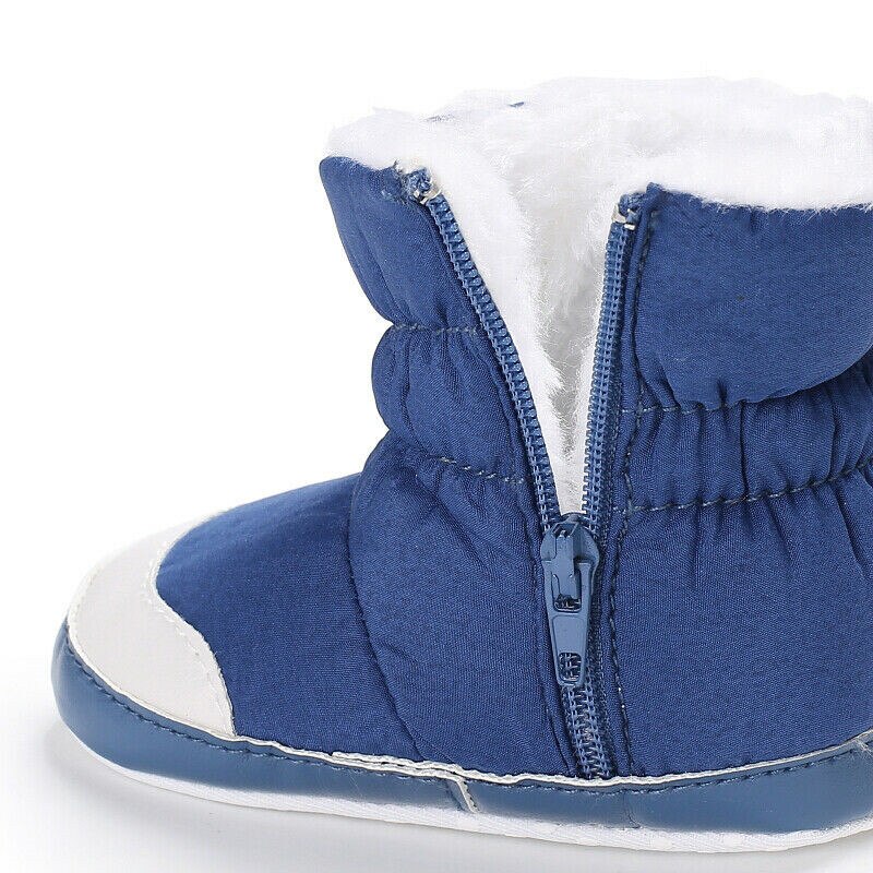 Baby Kids Furry Winter Warm Winter Snowboots Booties Water-Proof Sneakers Meisjes Jongens Martin Laarzen Crib Schoenen Prewalkers 0-18M