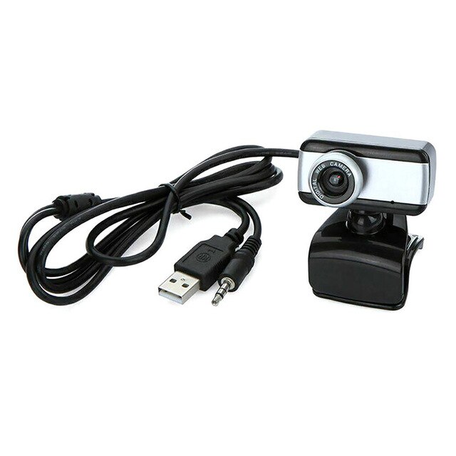 USB 2.0 HD Webcam Camera Webcam High Definition Camera Web Cam with Microphone for Computer PC Laptop Desktop: Default Title