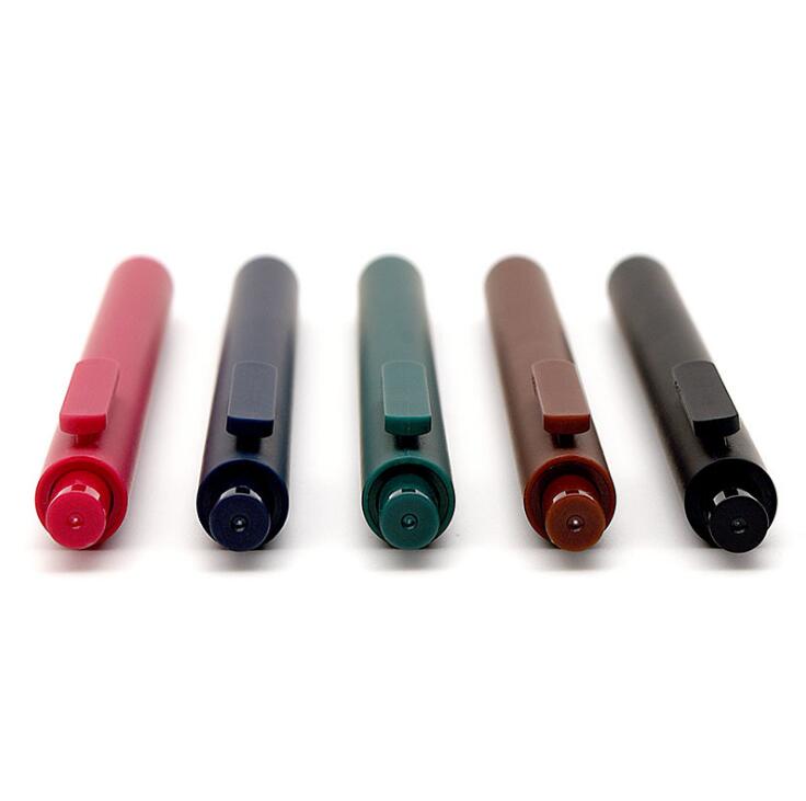 5 unids/pack Xiaomi KACO firmar pluma 0,5mm pluma firma pluma ABS tinta Lisa Negro Azul rojo verde de recambio para estudiante de la Oficina de la escuela