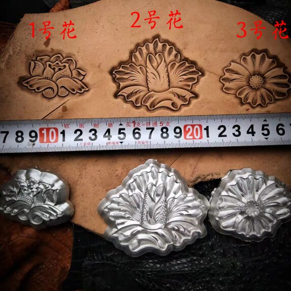 Carving embossing Pressing Die Small Flower mould for leather Leather craft template stamping metal mould
