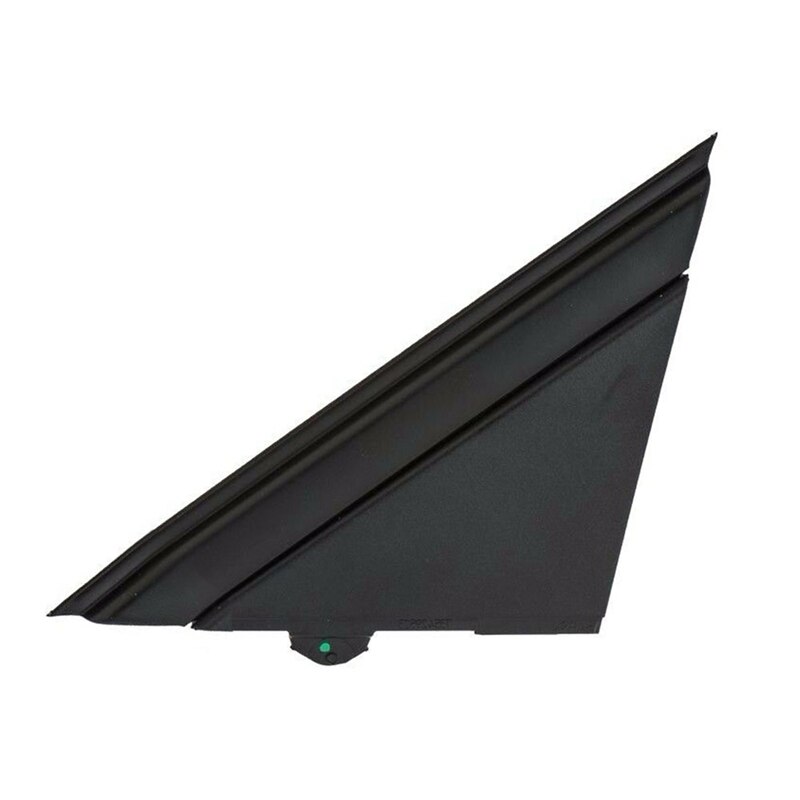 Cubierta de la bandera del espejo de la puerta del coche, moldura, triángulo, para FIAT 500 12-19: Verde