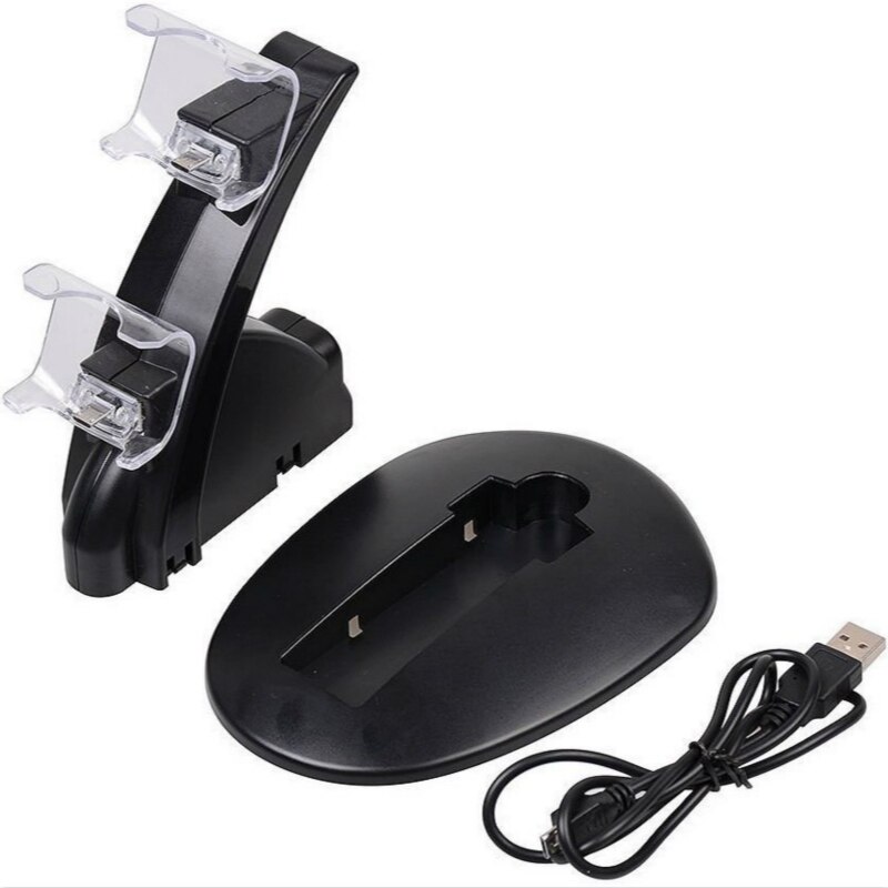 LED Dual USB Charging Charger Dock Stand Cradle Docking Station For -XBOX ONE X S SLIM Game Gaming Console Controller