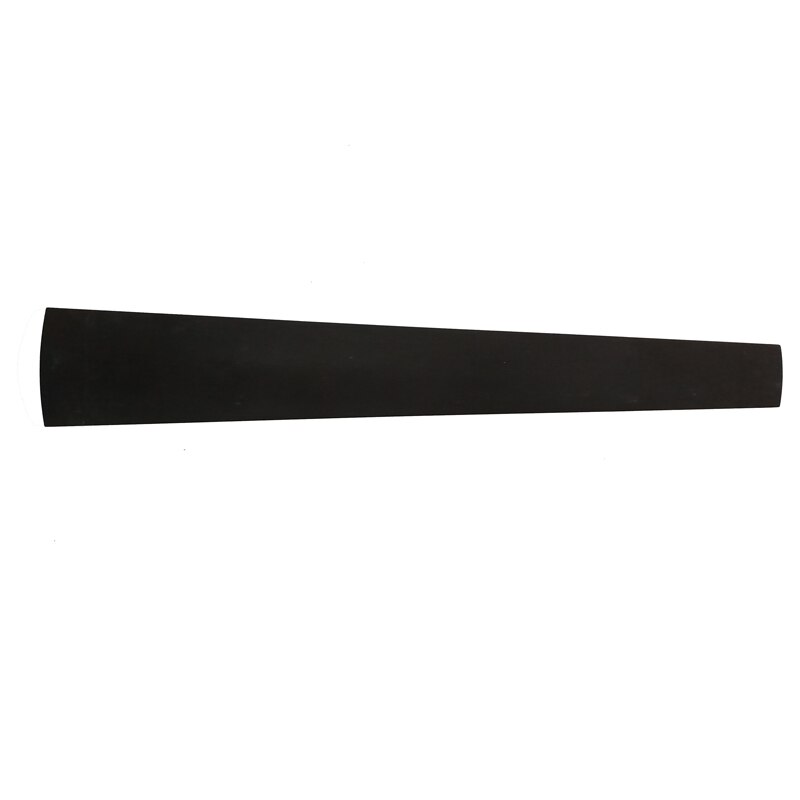 Touche de violon de taille 4/4 3/4 1/2 en bois d&#39;ébène noir, pour bricolage, pièces de rechange