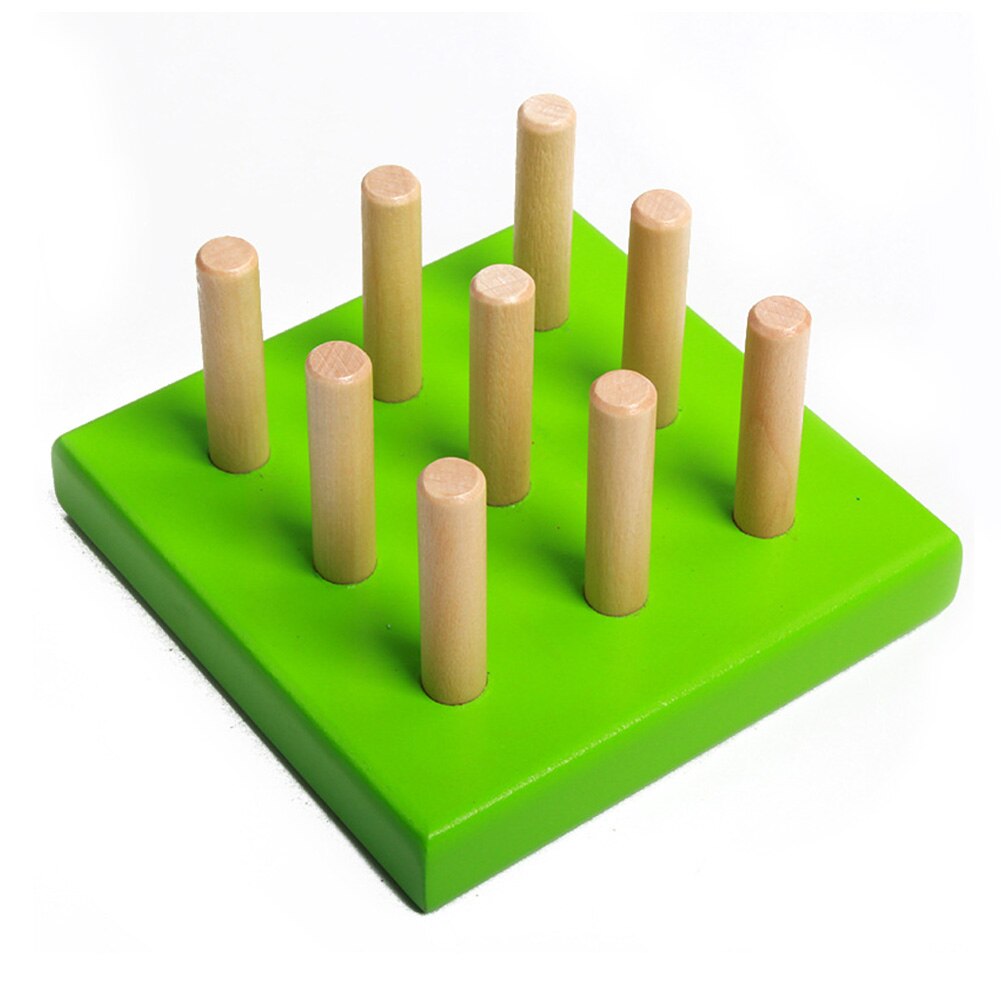 Fargerike tre sortering puslespill bord geometrisk form stabler utdanning barna leketøy