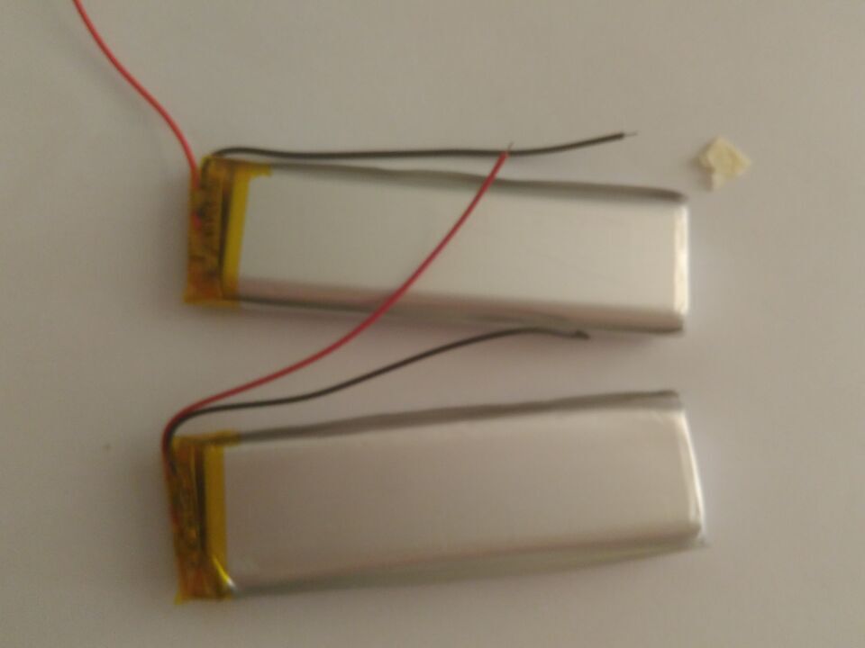 3.7V polymerization lithium battery 402060P 450MAH recording pen point reading pen remote controller small speaker Rechargeable