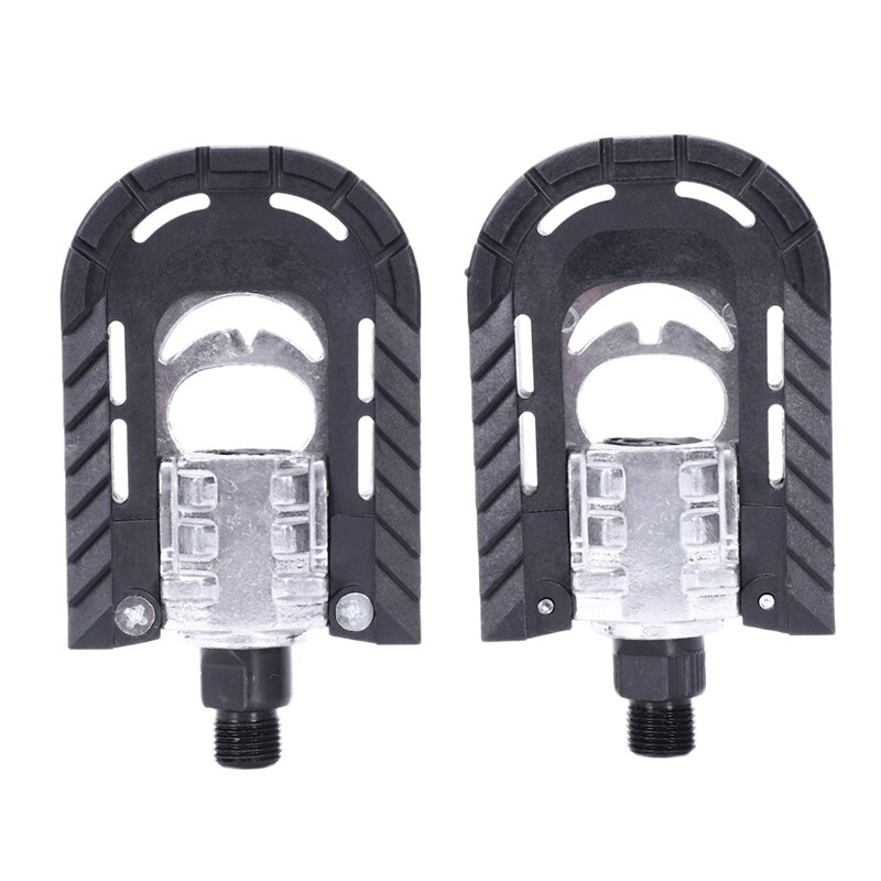 2 x Klapp Pedal in Schwarz für Fahrrad Fahrrad Radfahren MTB