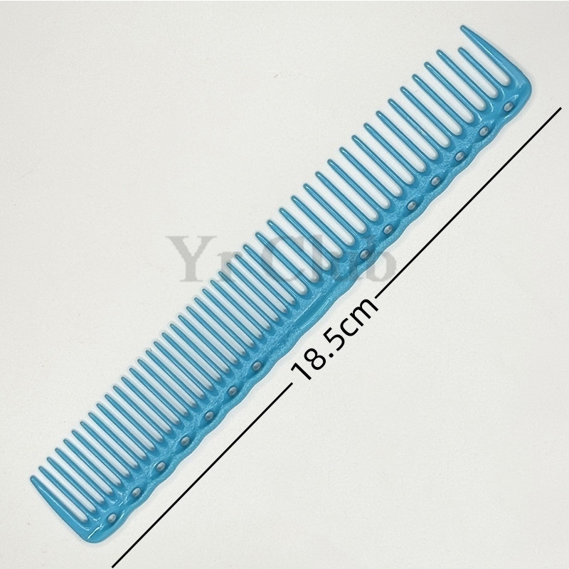 Wide Toothed Haircut Comb Japanese Barber Shop Hairdressing Combs Hair Cutting Brush Hair Trimmer Hairstylist Hair Styling Tools: Silver