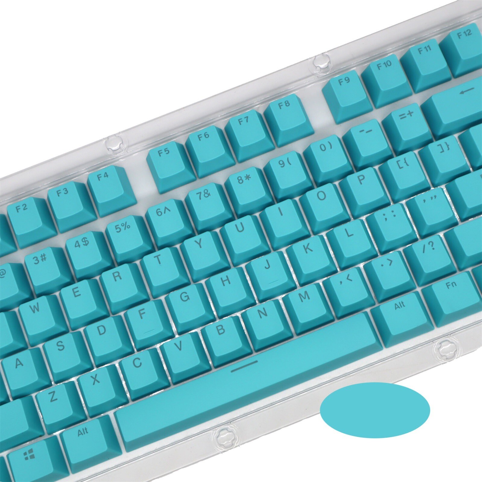 Höer 61/87/104 tasten pbt-tastenkappensatz farbig mechanische tastatur tastenkappen mit hintergrundbeleuchtung