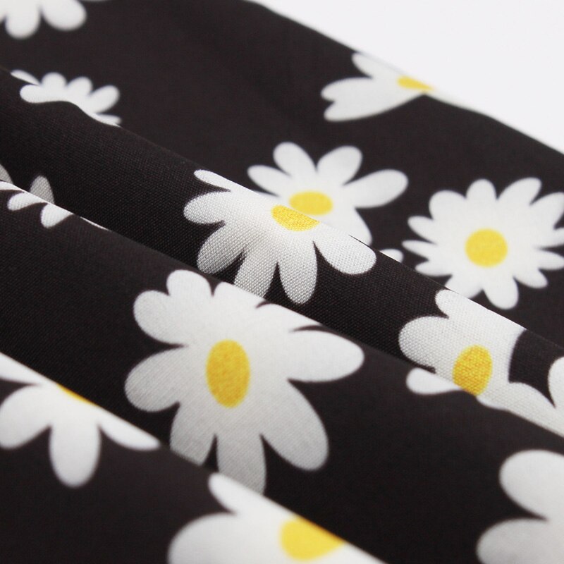 Tonval Scalloped V Neck Floral Print 50S Robe Casual Swing Dress Women Summer Plus Size Vintage Pinup Dresses