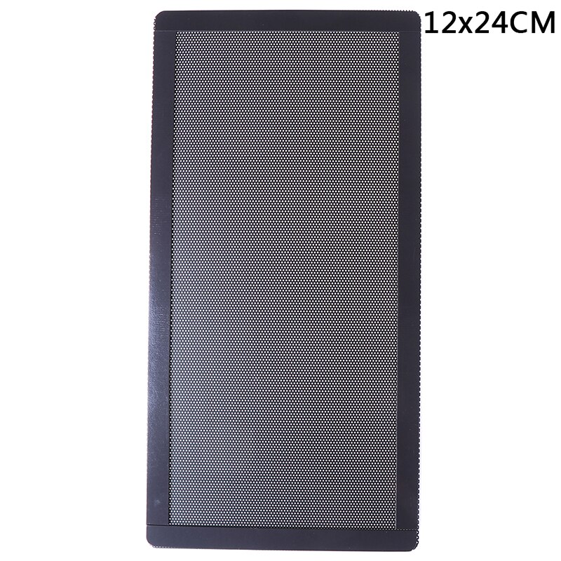 Computer PC Case Cooling Fan Magnetic Dust Filter Mesh Cover Computer Guard PVC Cooling Fan Anti Dust Net 12x12/14x14 /12x24cm: A3