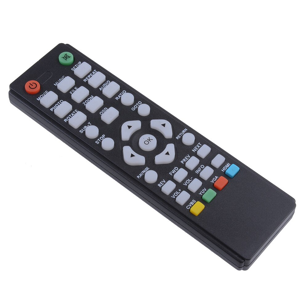 HD601 Mini 3D 1080p Full-HD Ultra Portable Digital Media Player HDMI VGA CVBS SD USB DIVX MKV H.264 RMVB WMV MP3 Flac Ape