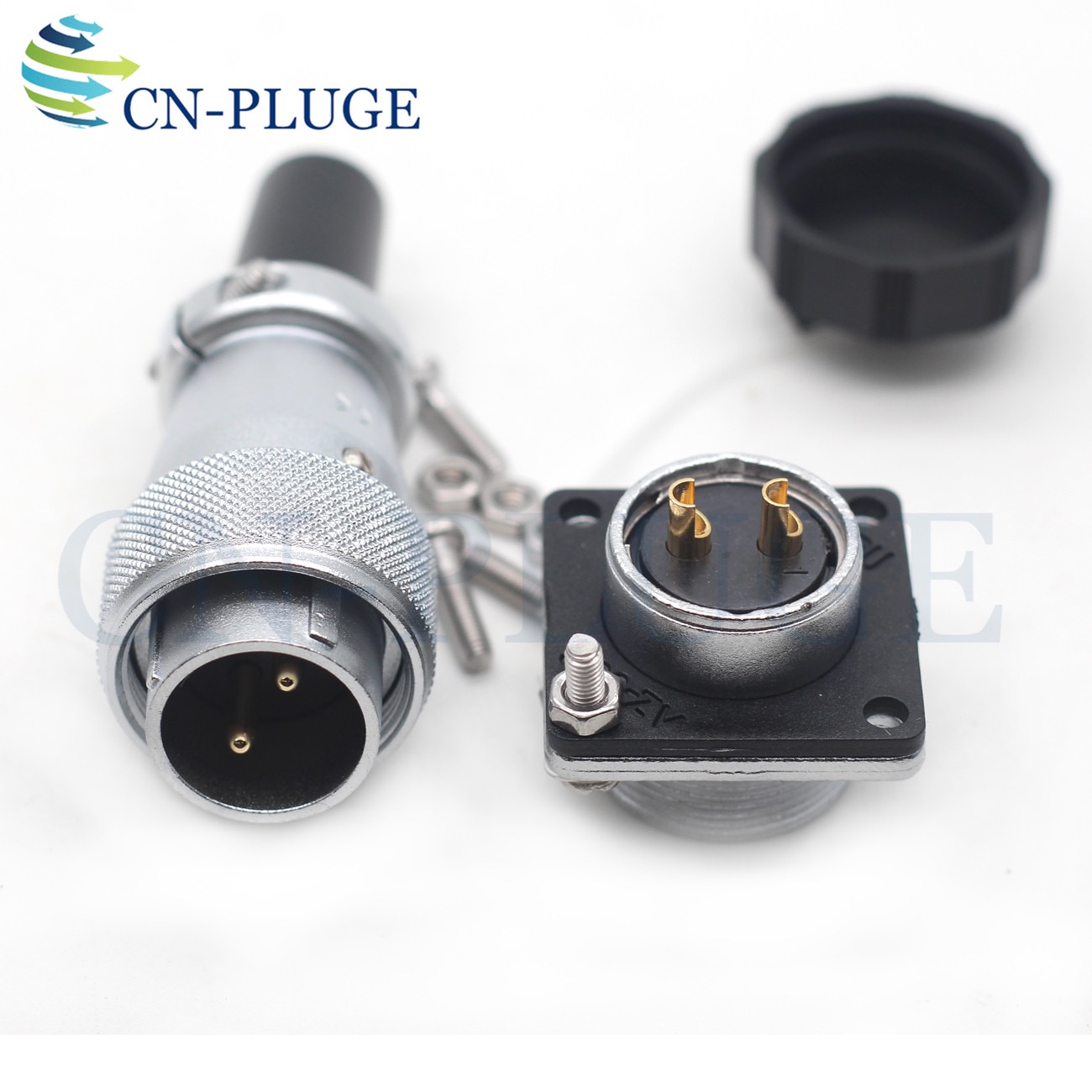 WEIPU WS20 serie, 2, 3, 4, 5, 6, 7, 9, 12 pin impermeable conector cuadrado conector de montura de Panel Industrial de macho y hembra IP67