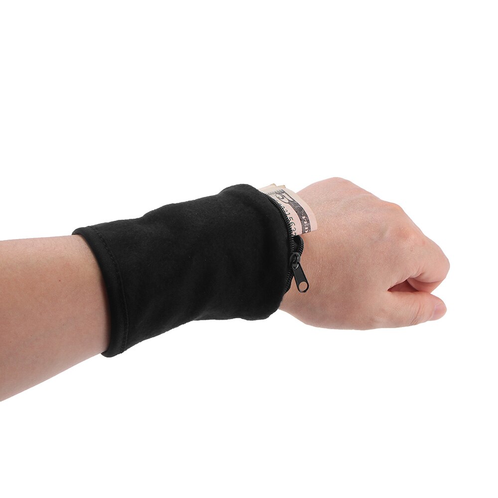 1 PC portafoglio da polso custodia in mucchio cerniera viaggio ciclismo escursionismo contralto strumento da campeggio portafoglio di qualità accessori per sport tutto'aria aperta