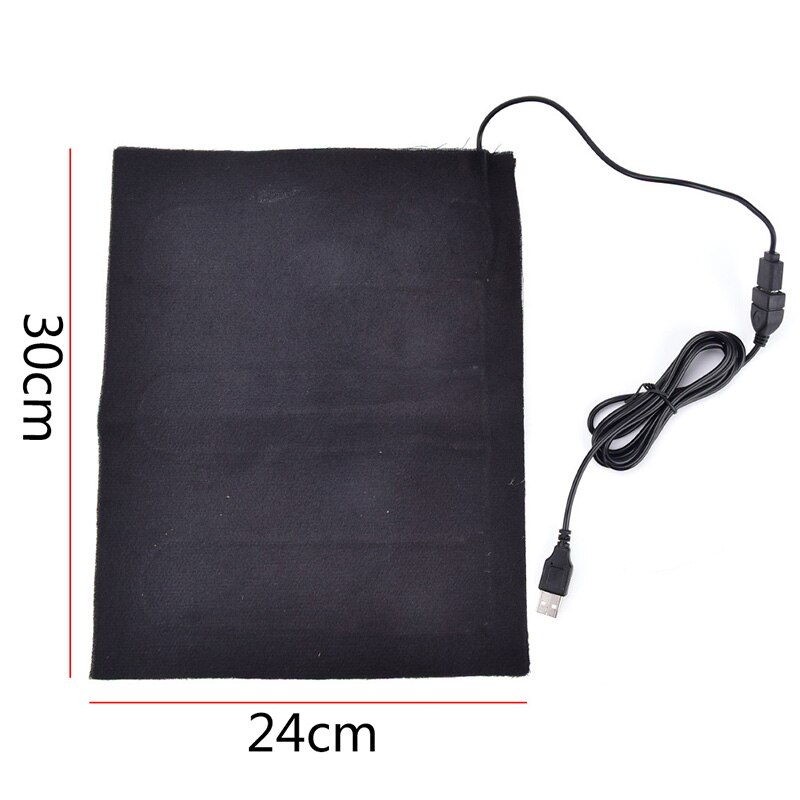 Usb-vezelverwarmer, koolstof elektrische verwarmde jas, zacht kussen, winter herenvest, verwarmende kleding, warmere pads, houden warm voor muismat