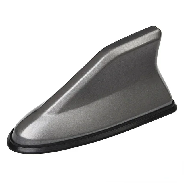 Car Shark Fin Antenna Cover for SUV Truck Universal Carbon Fiber Look Radio Signal Aerials Roof Exterior Accessories Amagi: Dark Grey